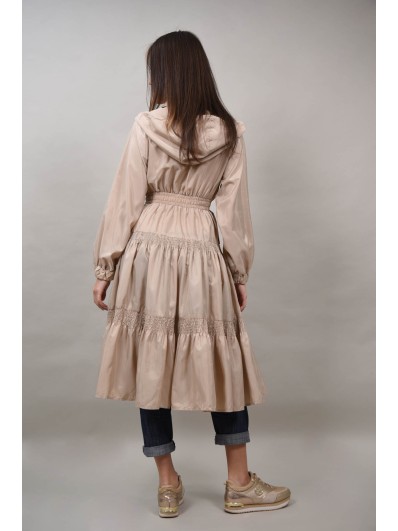 Geaca lunga foita tip rochie Brillanza Monte Cervino