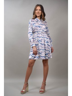 Rochie scurta cu elastic in talie Stellina