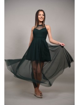 Rochie scurta banchet tul Brillante