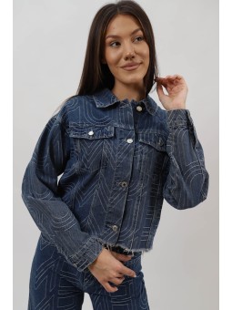 Geacă Denim Relax Fit Marquise – Denim Urban Chic