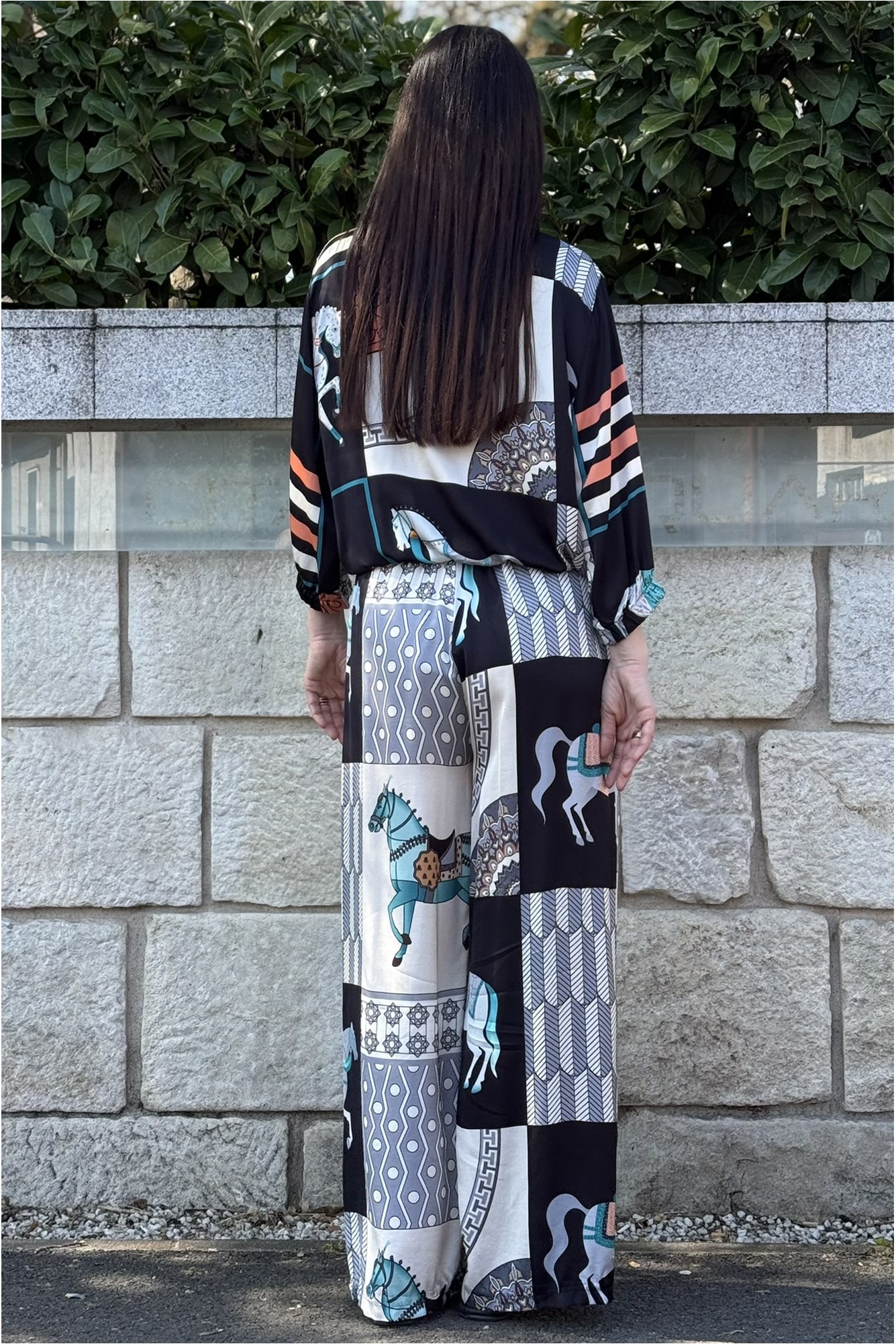 Compleu dama Horse Odyssey Black cu bomber modern colectia 2026